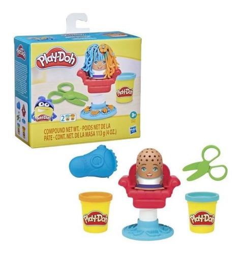 Imagem 2 de 3 de Massinha Hasbro Mini Clássicos Salão De Beleza Play-doh