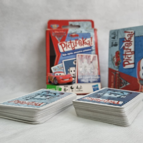 Jogo Cartas Pictureka! Carros 2 Disney Hasbro Completo Usado (Usado)