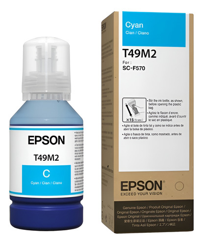 Tintas De Sublimación Epson T49m 140ml F570 F170 F571 Origin