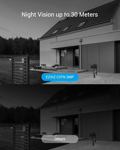Ezviz Cámara Ip Wifi Exterior Audio C3w Cs-cv310 (a0-1b2wfr)
