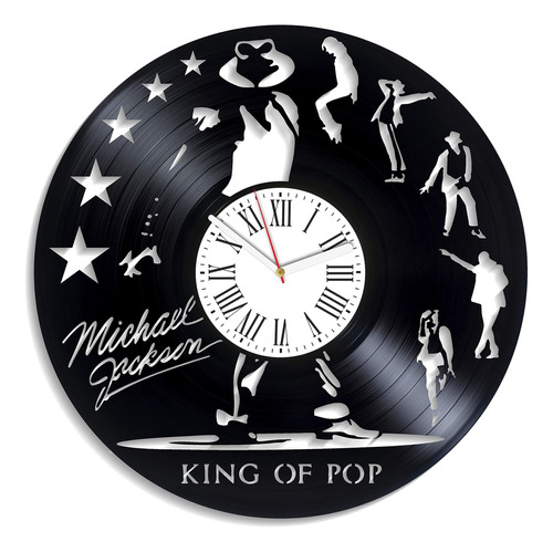 Kovides King Of Pop Reloj De Pared Regalos De Cumpleaños Par