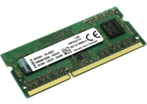 Memoria Ram Para Notebook 4gb Ddr3 1600 Mhz Mod Nuevo