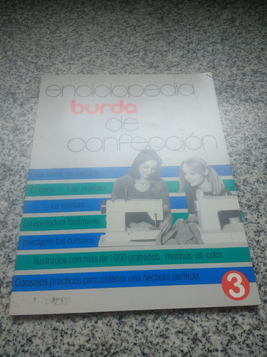 Enciclopedia Burda De Confeccion Nro 3 Año 1978