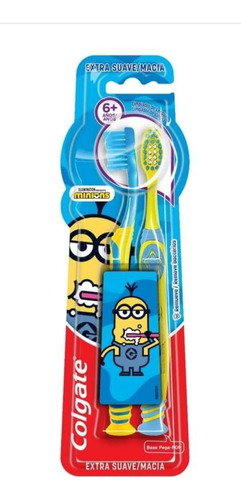 Colgate Cepillo Dental Minions Extra Suave Pack 2 Unidades