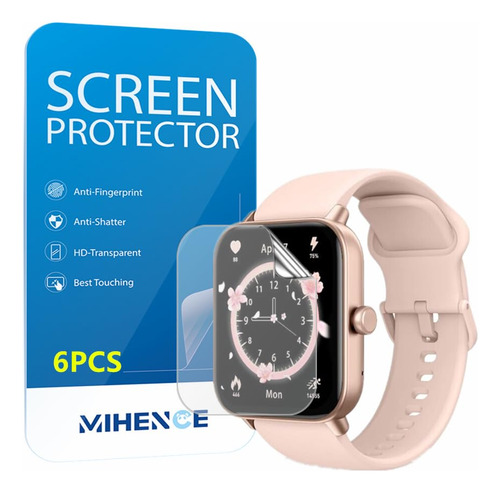 Mihence Protector De Pantalla De Reloj Inteligente Compatibl