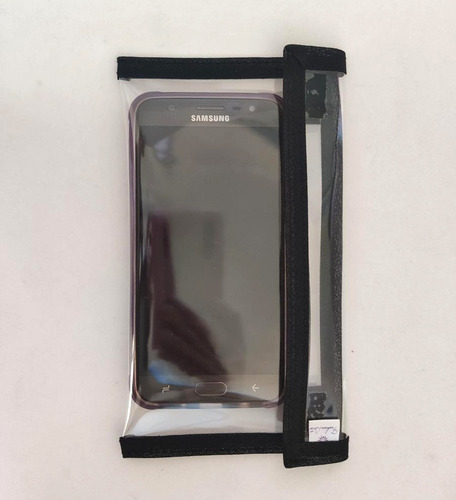Imagem 6 de 6 de Capinha Transparente Protetora Porta Celular Touch Com Fecho