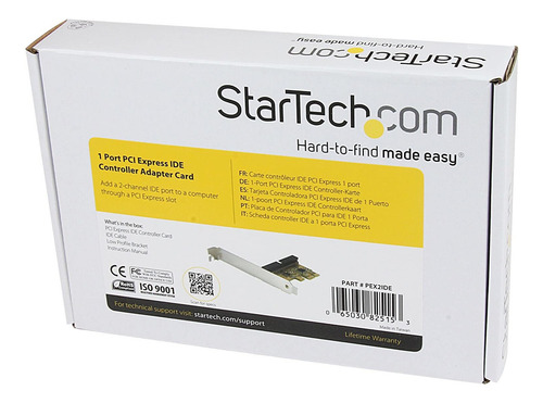 Startech.com Tarjeta Adaptadora Pci Express Ide 1 Puerto - C