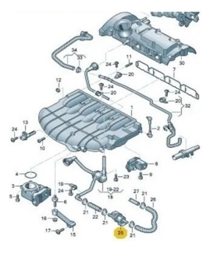 Valvula Canister Para Audi S8 5.2 Fsi Quattro 2009