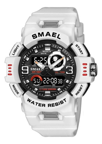 Reloj Smael Deportivo Electronics Nuevo Modelo White