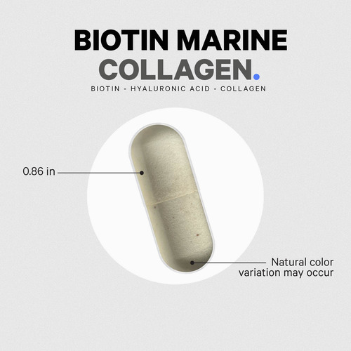 Suplemento Codeage Peptídeos De Colágeno Marinho Com Biotina