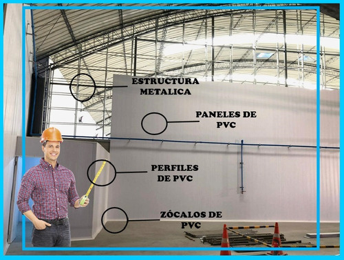 Imagen 3 de 9 de Paneles De Pvc - Instalación De Techo De Pvc- Zócalos De Pvc