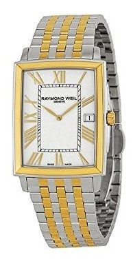 Reloj De Acero Inoxidable Raymond Weil Suizo.