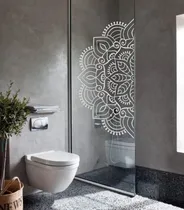 Comprar Vinilos Decorativos Esmerilados Mamparas Mandalas Baños !