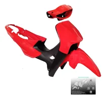 Comprar Kit Plasticos Carenado Para Honda Biz 10 Piezas + Calcos