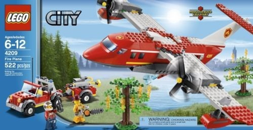 Lego City 4209 Avion De Bomberos Nuevo, Envio Gratis