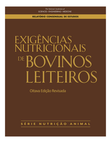 Livro Exigências Nutricionais De Bovinos Leiteiro Nasem 2021 - Em Português - Santafé Agroinstituto