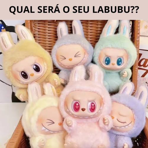 Labubu Surpresa Have A Seat + Chaveiro Variado Surpresa