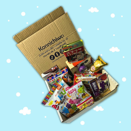 Imagen 3 de 3 de Toyo Box Kawai, Caja Sorpresa Con Productos Asiaticos