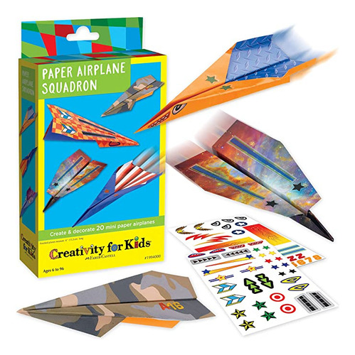 Creativity For Kids Paper Airplane Squadron - Crear Y Perso.