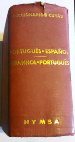 Diccionario Portugués Español Cuyas Hymsa