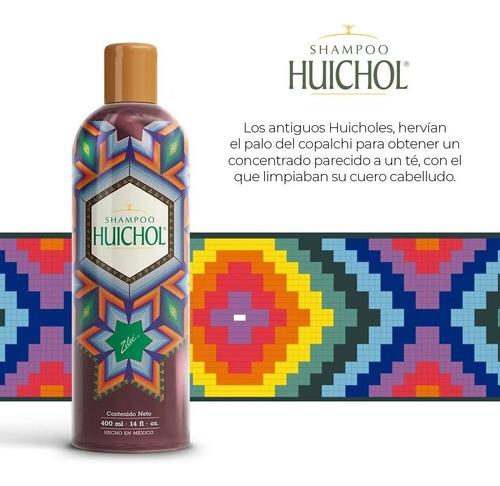 Shampoo Huichol Original Anticaída Cabello 400ml