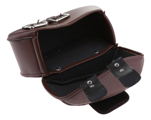 Alforjas Motocicleta Piel Para 28 X 10 Cm