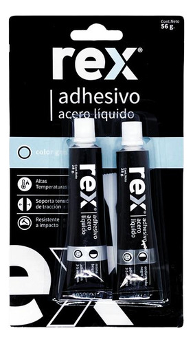 Adhesivo Acero Líquido 56gr Rex  - Rex30239