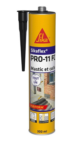 Sikaflex Pro Sellante Elástico Gris 300 Ml Sika