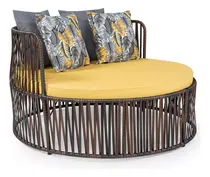 Comprar Chaise Divã Redonda No Junco Sintético Para Áreas Externas