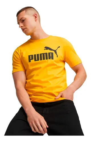 Playera puma amarilla sale