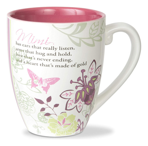 Pavilion Gift Company Mark My Words Mimi Floral Butterfly Gr