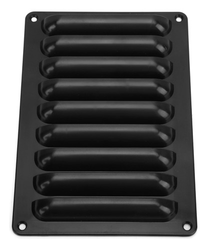 Panel De Parrilla Bus Vent Grill Rv M5 Abs Negro Professiona