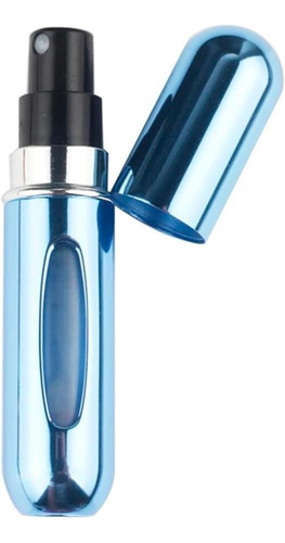 Pack 2 Atomizadores De Perfume Recargable De 8 Ml Para Viaje Color Baby Blue