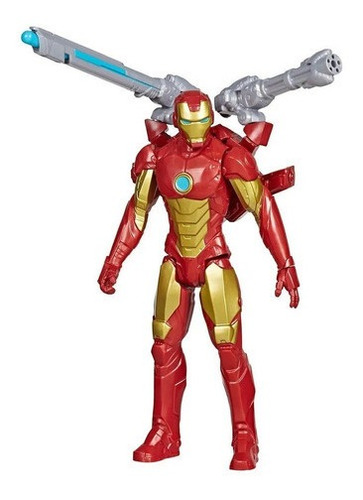 Boneco Homem De Ferro - Titan Hero Blast Gear Marvel Hasbro