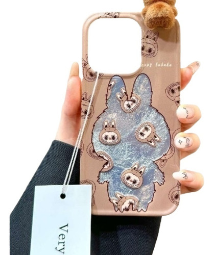 Zx Capa De Telefone Com Um Monstrinho Sorridente Para