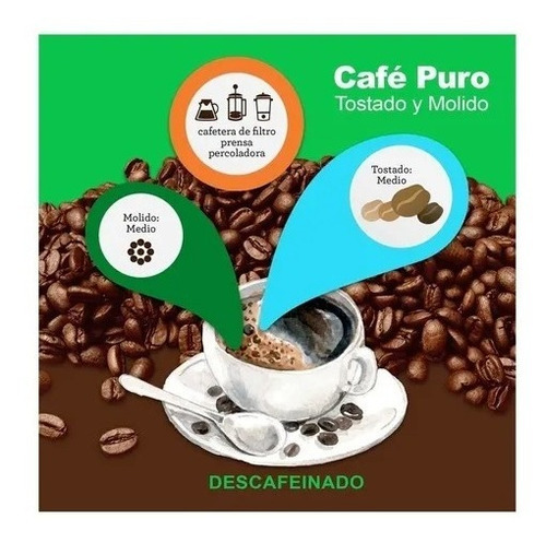 Café Tostado Y Molido Member's Mark Descafeinado De 1.2 Kg