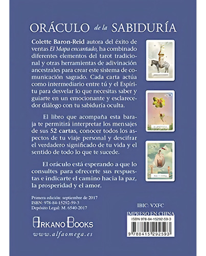 Oráculo De La Sabiduría - Colette Baron-reid - Arkano