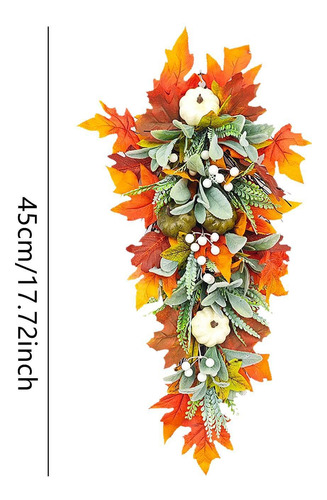 Guirnalda De De Otoño, Guirnalda De Pared Artificial Para
