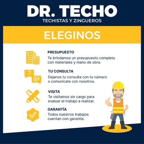 Techista Zinguero Zona Norte Chapa Teja Galpones Canaletas