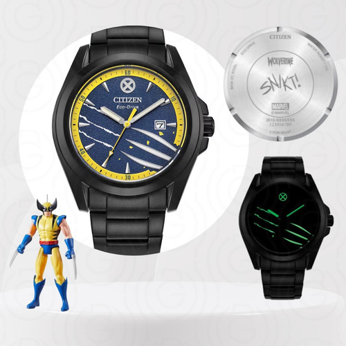 Reloj Citizen Marvel Wolverine Para Hombre 61834