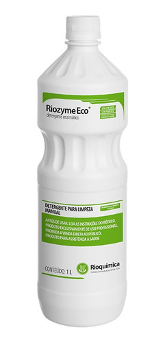 Detergente Enzimático Para Limpeza 1l Riozyme Eco Rioquímica