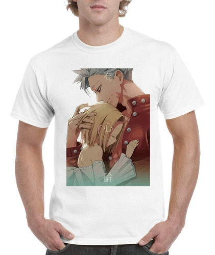 Camisa Hombre  Moderno Estilo Nanatsu No Taizai Diane