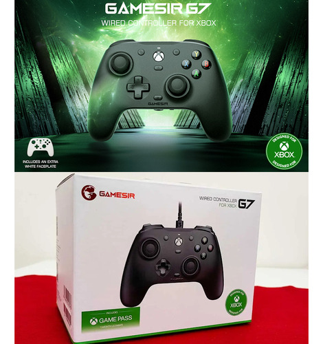 Joystick com fio compatível com PC Xbox One X Xs Windows 10 11
