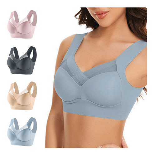 Chaleco De Encaje Sin Tirantes W Lady Bra Con Colección Late