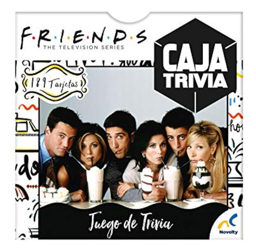 Juego De Mesa Caja Trivia Edición Friends Juguete Novelty ;o