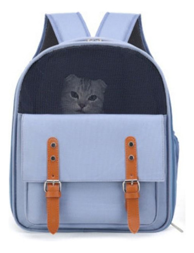 Bolsa De Transporte Transpirable Para Gatos, Mochila Portáti