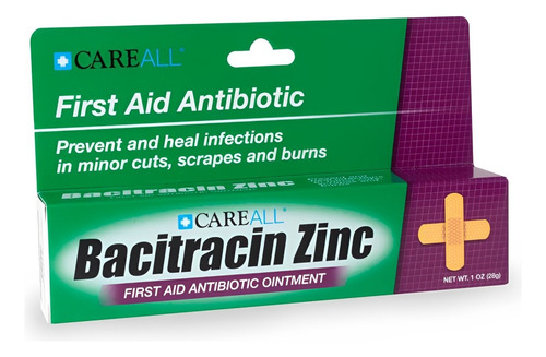 Ungüento Anti Bio Tico Bacitracin Zinc Careall 28g