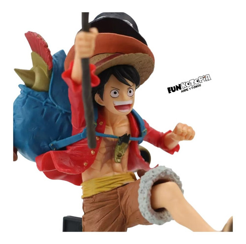Imagen 4 de 5 de Figura Colección One Piece, Set Con Luffy, Sabo Y Ace