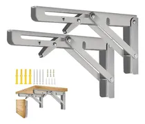 Comprar Soportes De Estantes Plegables, 2 Piezas 12 Soportes De Esta