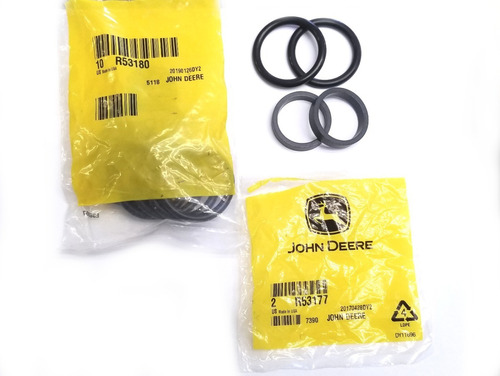 R53177 Y R53180 2 Retenes Y 2 Ligas John Deere P/ 3er Punto